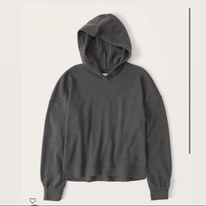 Abercrombie Cozy Hoodie in Onyx